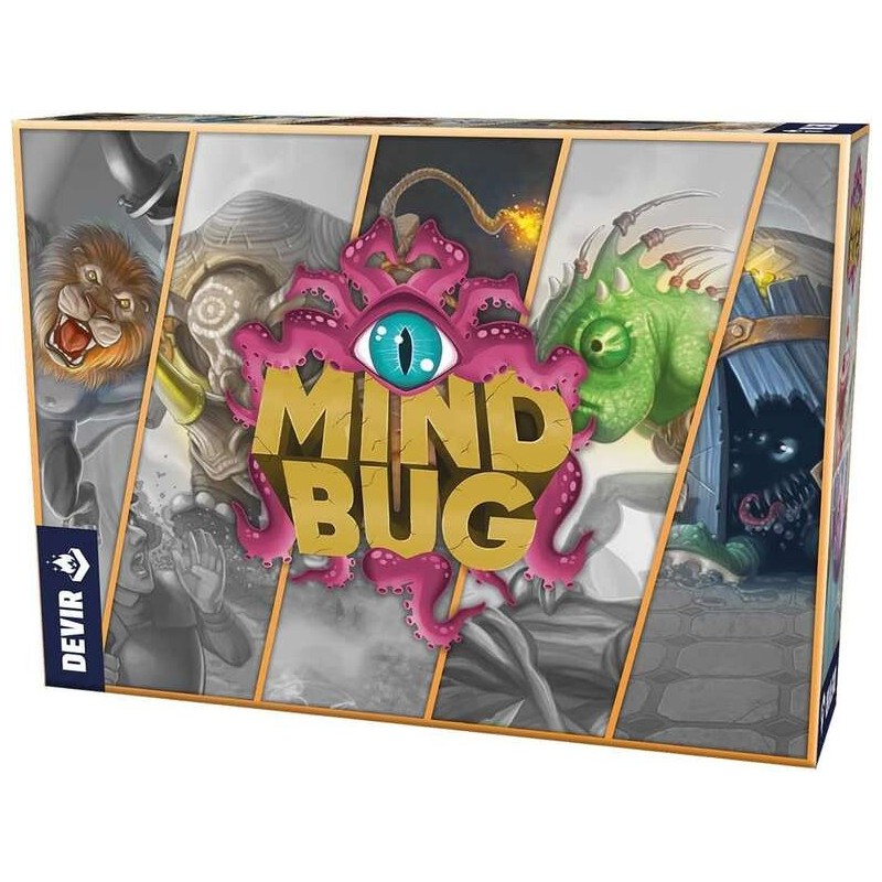 Mindbug Juego de Cartas - Tematica Animales - 2 Jugadores - A partir de 8 Años - Duracion 15-25min. aprox. Mindbug Juego de Cartas - Tematica Animales - 2 Jugadores - A partir de 8 Años - Duracion 15-25min. aprox.