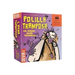Gioco di carte The Cheating Moth - Tema insetti/umorismo - Da 3 a 5 giocatori - Età 7+ - Durata 30 min. ca.
