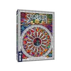 Sagrada Juego de Tablero - Tematica Historia/Construccion - De 1 a 4 Jugadores - A partir de 14 Años - Duracion 45min. aprox.