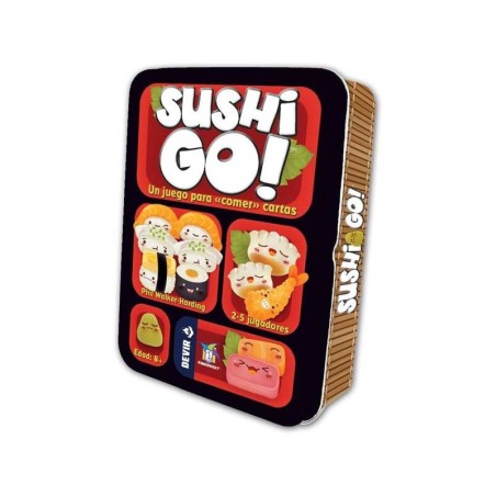 Sushi Go Juego de Cartas - Tematica Gastronomia/Oriental - De 2 a 5 Jugadores - A partir de 10 Años - Duracion 15min. aprox.