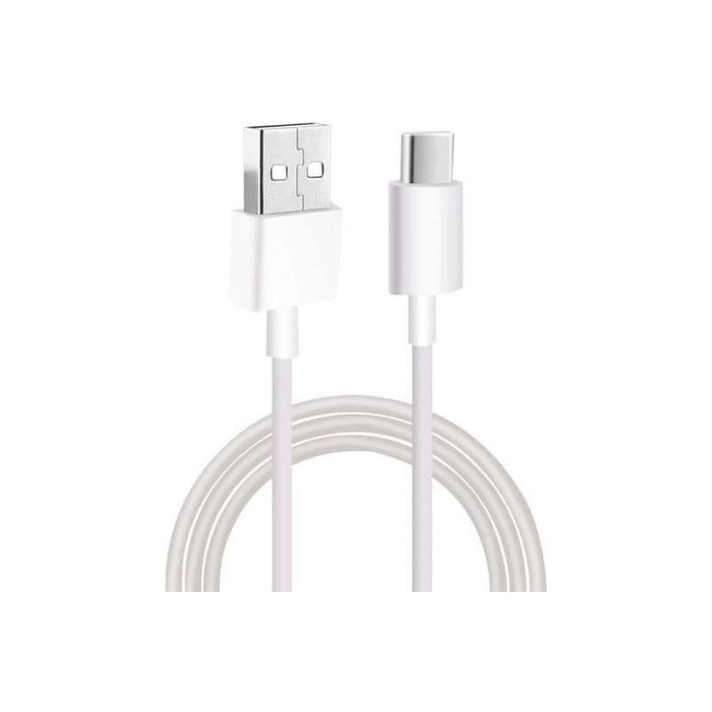 Cavo Xiaomi Mi da USB-A maschio a USB-C maschio - Lunghezza 1 m - Colore bianco Cavo Xiaomi Mi da USB-A maschio a USB-C maschio - Lunghezza 1 m - Colore bianco