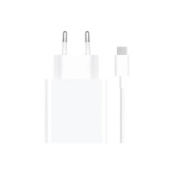 Xiaomi 67W Charging Combo Cargador de Pared para Smartphone USB-A 67W + Cable - Identificacion Inteligente de Dispositivos