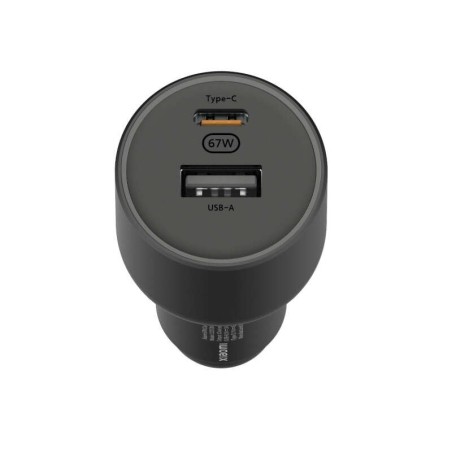 Caricabatteria da auto Xiaomi Caricabatteria da auto 67W - 1x USB-C, 1x USB-A + cavo - Compatibile con ricarica rapida