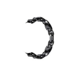 Xiaomi Chain Strap Cadena para Pulsera de Actividad Mi Smart Band 8 - Fabricada en Cuero y Metal - Color Negro