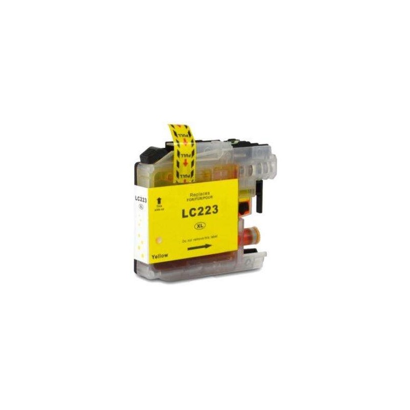 Brother LC223/LC221 Amarillo Cartucho de Tinta Generico - Reemplaza LC223Y/LC221Y Brother LC223/LC221 Amarillo Cartucho de Tinta Generico - Reemplaza LC223Y/LC221Y