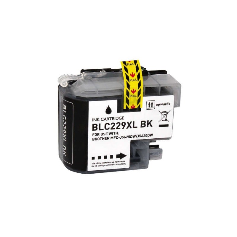 Brother LC229XL Negro Cartucho de Tinta Generico - Reemplaza LC229XLBK Brother LC229XL Negro Cartucho de Tinta Generico - Reemplaza LC229XLBK