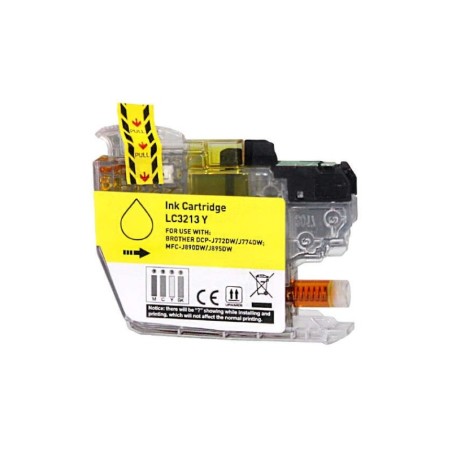 Cartuccia d'inchiostro generica gialla Brother LC3213/LC3211 - Sostituisce LC3213Y/LC3211Y