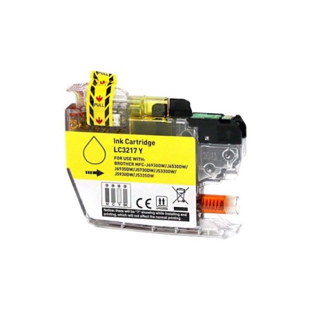Cartuccia d'inchiostro generica gialla Brother LC3217 - Sostituisce LC3217Y