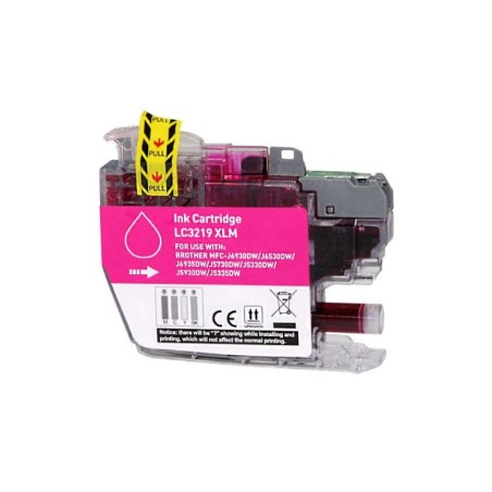 Cartuccia d'inchiostro generica magenta Brother LC3219XL - Sostituisce LC3219XLM