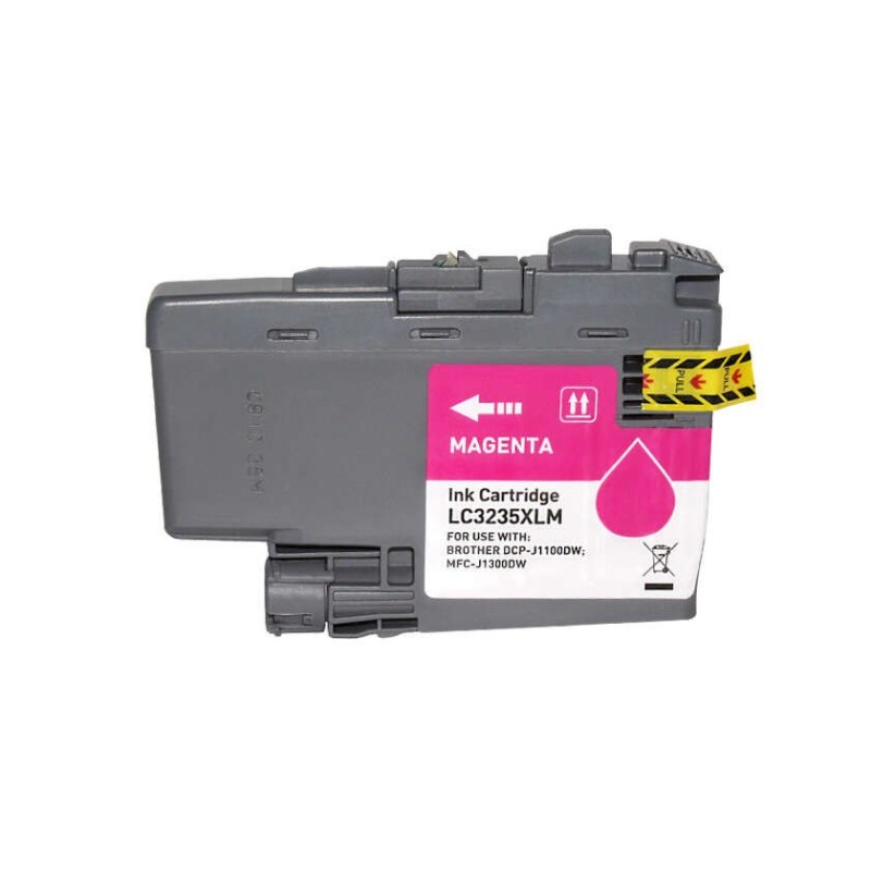 Cartuccia d'inchiostro generica magenta Brother LC3235XL/LC3233 - Sostituisce LC3235XLM/LC3233M Cartuccia d'inchiostro generica magenta Brother LC3235XL/LC3233 - Sostituisce LC3235XLM/LC3233M
