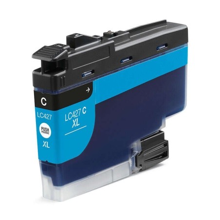 Cartuccia d'inchiostro pigmentato generica Brother LC427XL ciano - Sostituisce LC427XLC
