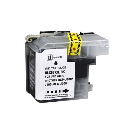 Cartuccia d'inchiostro generica nera Brother LC529XL - Sostituisce LC529XLBK