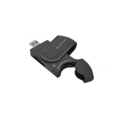 Conceptronic 4 en 1 Lector de tarjetas USB 3.0 con 2x SD/SDHC/SDXC y 2x  Micro SD/T-Flash
