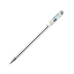 Penna roller Pentel SuperB - Punta fine 0,7 mm - Corsa 0,35 mm - Inchiostro a base di olio - Colore blu 12pz 12pz