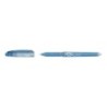 Penna gel cancellabile Pilot Frixion Point - Punta ago fine 0,5 mm - Corsa 0,25 mm - Impugnatura ergonomica - Colore azzurro 12p