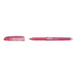 Pilot Boligrafo de Gel Borrable Frixion Point - Punta Fina de Aguja 0.5mm - Trazo 0.25mm - Grip Ergonomico - Color Rosa