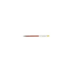 Pilot Boligrafo de Gel G-Tec C4 - Extra Fino - Recargable - Punta de Bola 0.4mm - Trazo 0.2mm - Color Amarillo
