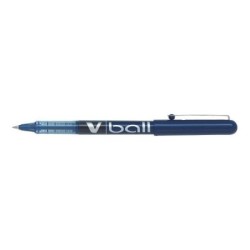 Pilot Boligrafo de tinta liquida V Ball 07 Rollerball - Punta de bola redonda 0.7mm - Trazo 0.5mm - Color Azul