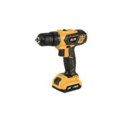 Trapano a Batteria Blim 12V 1,5Ah - Coppia Massima 28nm - 2 Velocità 0-400/0-1500rpm - Colore Giallo
