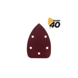 Blim Pack de 10 Lijas con Velcro para Lijadora BL0124 - Grano 40 - Formato Triangular