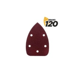 Blim Pack de 10 Lijas con Velcro para Lijadora BL0124 - Grano 120 - Formato Triangular