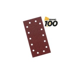 Blim Confezione da 10 Carte Vetrate per Levigatrice BL0123 - Grana 100 - Formato Rettangolare