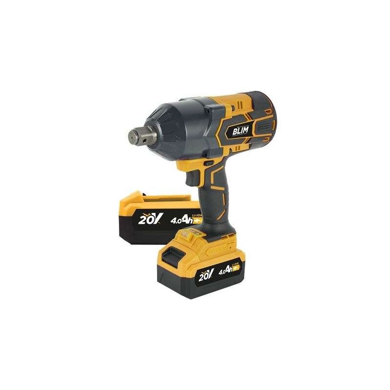 Blim Llave Impacto S/Carbones 1300Nm - 20V - 2 Baterias 4Ah Blim Llave Impacto S/Carbones 1300Nm - 20V - 2 Baterias 4Ah