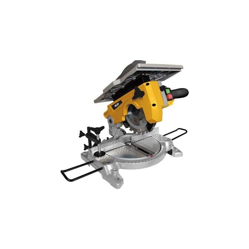 Troncatrice Blim Doppio Taglio 1200W 210mm - Velocità +/- 4500rpm - Lama 24 Denti - Accessori Vari Troncatrice Blim Doppio Taglio 1200W 210mm - Velocità +/- 4500rpm - Lama 24 Denti - Accessori Vari