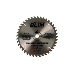 Blim Disco Corte de Acero para Sierra Multifuncion 85mm - 80 Dientes con Recubrimiento en Carburo de Tungsteno