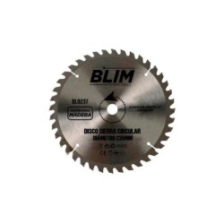 Blim Disco Corte de Madera para Sierra 235mm - 60 Dientes con Recubrimiento en Carburo de Tungsteno