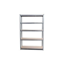 Blim Estanteria Galvanizada 5 Baldas Ajustables - Medidas 180x90x45cm - Peso Max. 265kg por Balda
