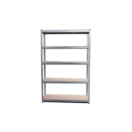 Scaffalatura Zincata Blim 5 Ripiani Regolabili - Misure 180x90x45cm - Peso max. 265 kg per ripiano