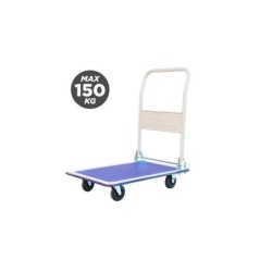 Carriola pieghevole in metallo Blim - Piattaforma 810x470x730mm - Peso max. 150 kg