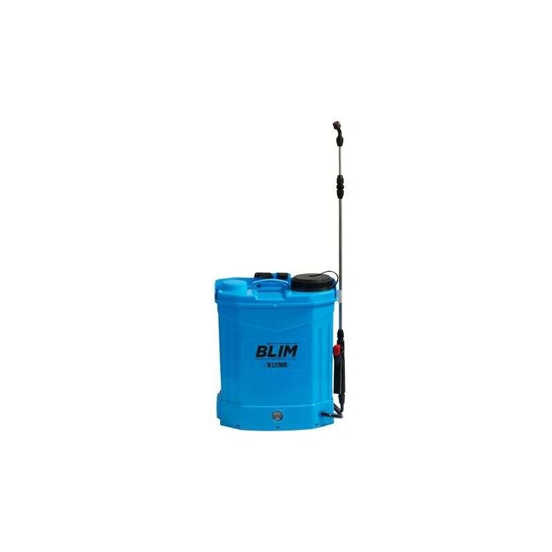 Solfatore posteriore a batteria Blim 12V 16L - Campo di pressione 0,2 - 0,45mpa - Regolatore di potenza - Lancia inossidabile Solfatore posteriore a batteria Blim 12V 16L - Campo di pressione 0,2 - 0,45mpa - Regolatore di potenza - Lancia inossidabile