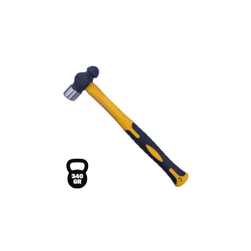 Blim Martillo de Bola - Peso 340 Gr - Cabeza de Acero Forjado - Mango de Fibra de Vidrio - Color Negro