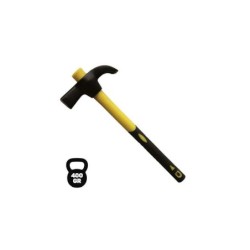 Blim Martillo de Encofrado - Mango Ergonomico de Fibra de Vidrio - Peso 400 Gramos