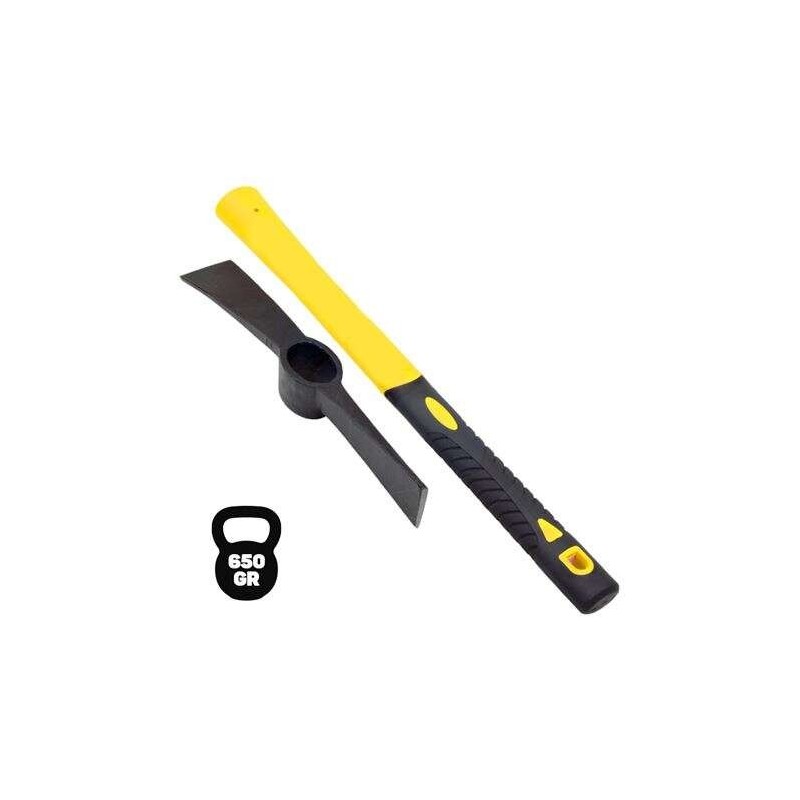 Martello Blim in Acciaio Forgiato - Peso 650 Grammi - Manico in Fibra di Vetro - Superficie Gommata - Colore Nero Martello Blim in Acciaio Forgiato - Peso 650 Grammi - Manico in Fibra di Vetro - Superficie Gommata - Colore Nero