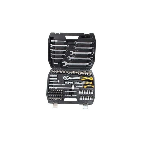 Set di chiavi e bussole Blim - 9 chiavi combinate - 13 bussole 1/4 - 17 teste a punta - Colore nero
