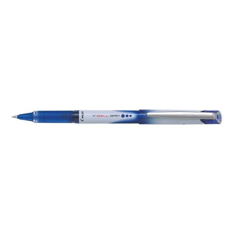 Pilot Boligrafo de Tinta Liquida V Ball Grip 05 - Punta de Bola Conica 0.5mm - Trazo 0.3mm - Grip de Goma - Color Azul Pilot Boligrafo de Tinta Liquida V Ball Grip 05 - Punta de Bola Conica 0.5mm - Trazo 0.3mm - Grip de Goma - Color Azul