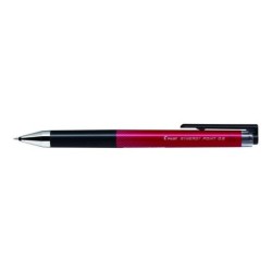 Penna gel retrattile Pilot Synergy Point - Ricaricabile - Punta fine 0,5 mm - Corsa 0,25 mm - Colore rosso 12pz 12pz