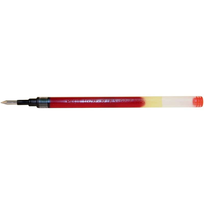 Pilot Recambio para Boligrafos G2, B2P, G2 Victoria, G-Knock, Serie MR - Color Rojo Pilot Recambio para Boligrafos G2, B2P, G2 Victoria, G-Knock, Serie MR - Color Rojo