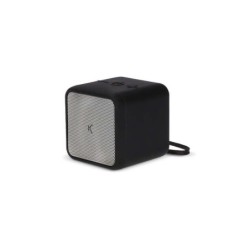 Altoparlante wireless Ksix Kubic Box con microfono - nero
