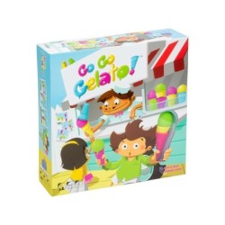 Gioco da tavolo Go Go Gelato - Tema di abilità - Da 2 a 4 giocatori - Dai 6 anni in su - Durata 15 min. ca.