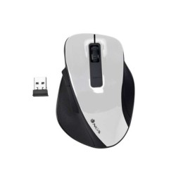 NGS Bow Raton Inalambrico USB 1600dpi - 4 Botones - Uso Diestro - Color Blanco/Negro