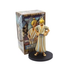 Banpresto One Piece DxF The Grandline Men Sanji - Figura da collezione - Altezza 17 cm circa. - Realizzato in PVC e ABS