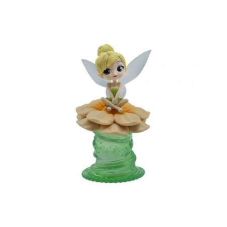 Banpresto Disney Stories QPosket Peter Pan Campanilla Ver. B - Figura de Coleccion - Altura 10cm aprox. - Fabricada en PVC y ABS