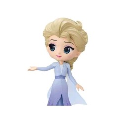 Banpresto Disney Characters Q Posket Frozen 2 Vol 2 Elsa - Figura da collezione - Altezza 14 cm circa. - Realizzato in PVC e ABS
