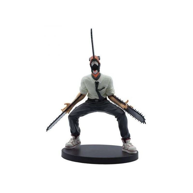 Banpresto Chainsaw Man Vibration Stars Chainsaw Man - Figura de Coleccion - Altura 15cm aprox. - Fabricada en PVC y ABS