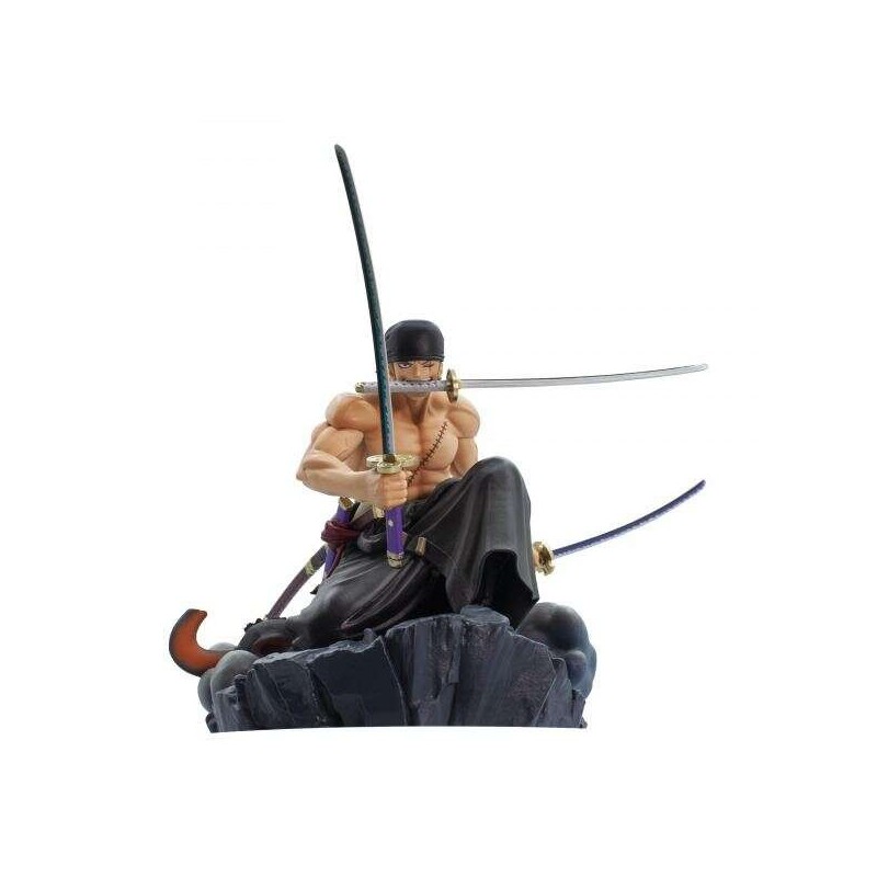 Banpresto One Piece Dioramatic Roronoa Zoro - Figura de Coleccion - Altura 15cm aprox. - Fabricada en PVC y ABS Banpresto One Piece Dioramatic Roronoa Zoro - Figura de Coleccion - Altura 15cm aprox. - Fabricada en PVC y ABS