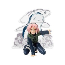 Banpresto Naruto Shippuden Panel Spectable Sakura Haruno - Figura da collezione - Altezza 9 cm circa. - Realizzato in PVC e ABS
